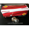 หลอดไฟรถจักรยานยนต์  12V 25/25W  No.T19 PHYLLIS