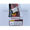 หลอดไฟ 12V 21/8W (2จุดเล็ก) ไส้แก้ว STEM  No.G18, 1015 PHYLLIS (บรรจุกล่องละ 10ดวง)
