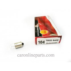 หลอดไฟ-เขี้ยว 24V 5W   No.T9x23/104  PHYLLIS (Auto bulbs)