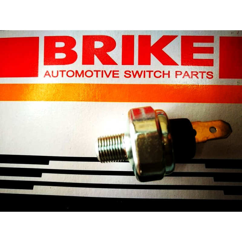 สวิตช์วัดแรงดันน้ำมันเครื่อง-ทั่วไป หัวเสียบแบน  No.OS-03L, OS03L BRIKE (Oil Pressure Switch)