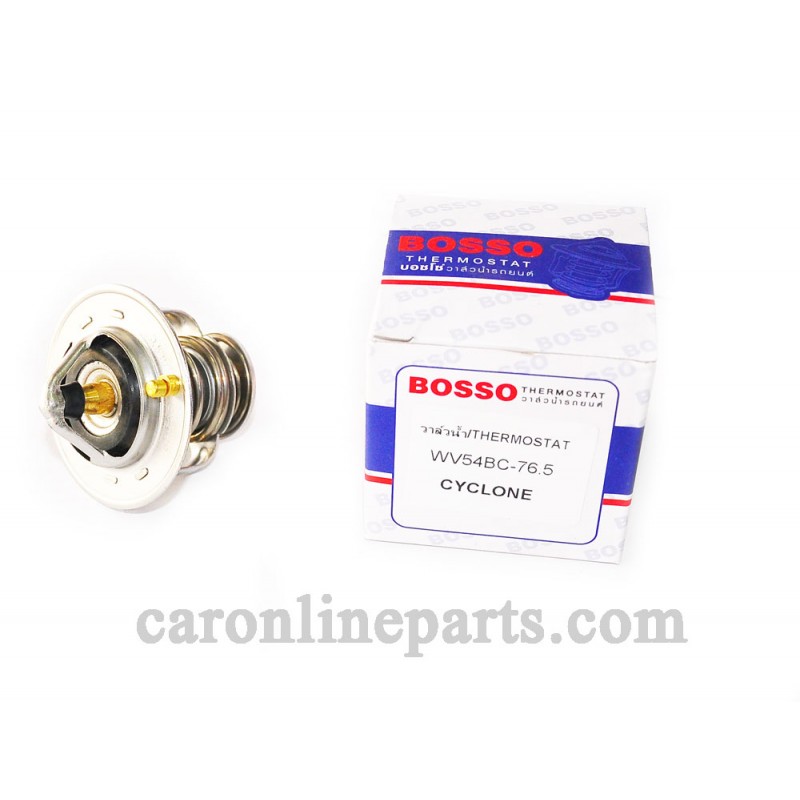 วาล์วน้ำ CYCLONE 76.5 องศา  No.WV54BC-76.5  BOSSO (Car Thermostat)