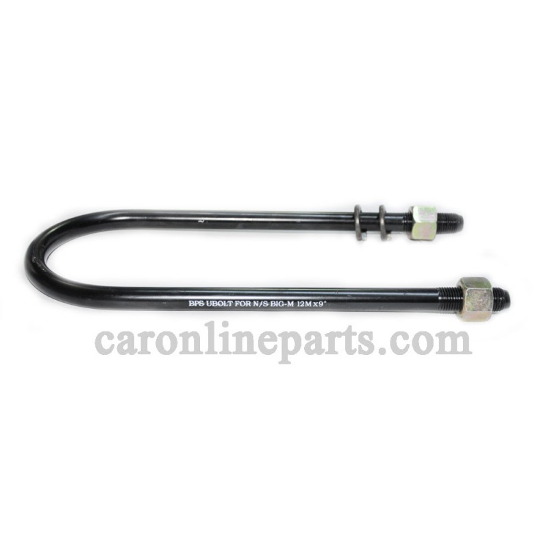 สาแหรกแหนบ  NISSAN, MITSUBISHI  9" สีดำ (U-Bolt)