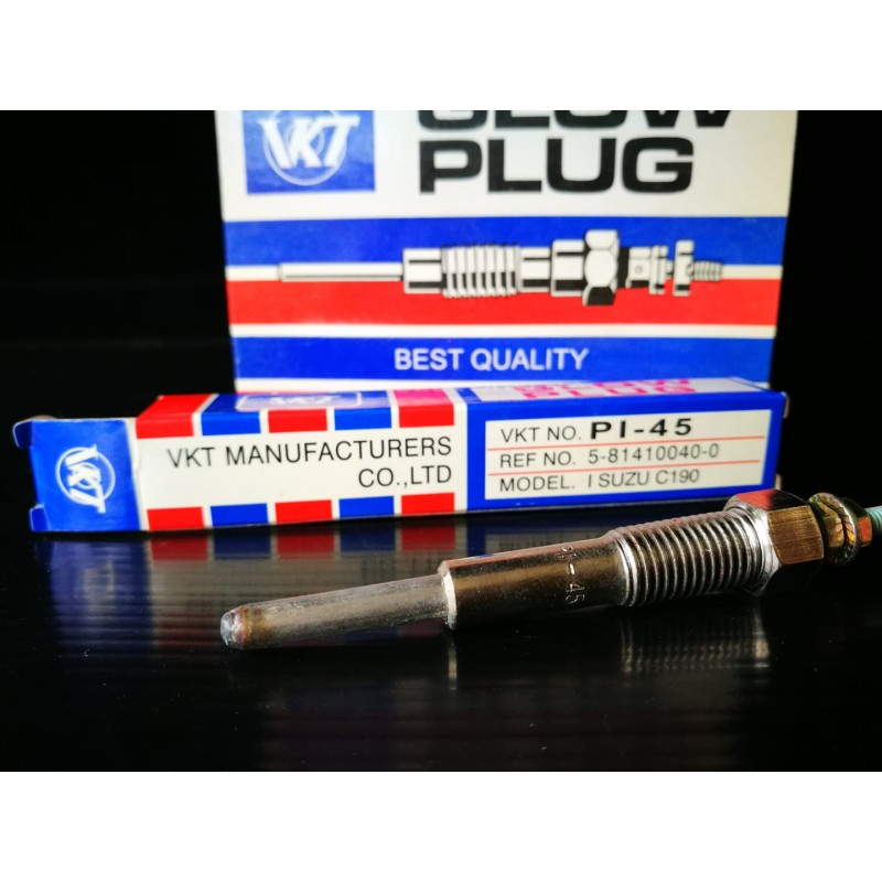 หัวเผา I/S C190  No.PI-45   VKT (Glow Plug) บรรจุกล่องละ 10หัว