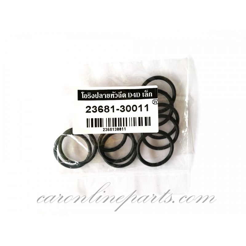 โอริงปลายหัวฉีด TOYOTA  D4D Ref.23681-30011 (บรรจุแพ็คละ 10ตัว)