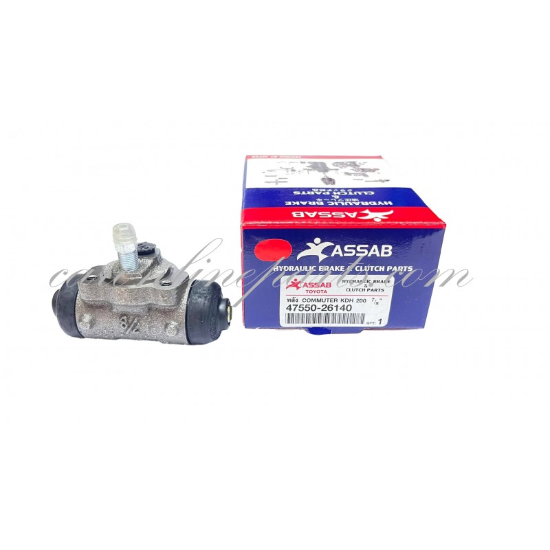กระบอกเบรคหลัง TOYOTA COMMUTER KDH200 7/8" No.47550-26140 ASSAB