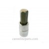 ลูกบ๊อกซ์เดือยโผล่หกเหลี่ยม-สั้น M14x55 ขนาด 1/2" Hans (HEXAGON Bit Socket)