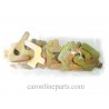 แผ่นชิมปีกนก-ทั่วไป  ขนาดบาง (A-Arm Shims) บรรจุแพ็คละ 30ตัว