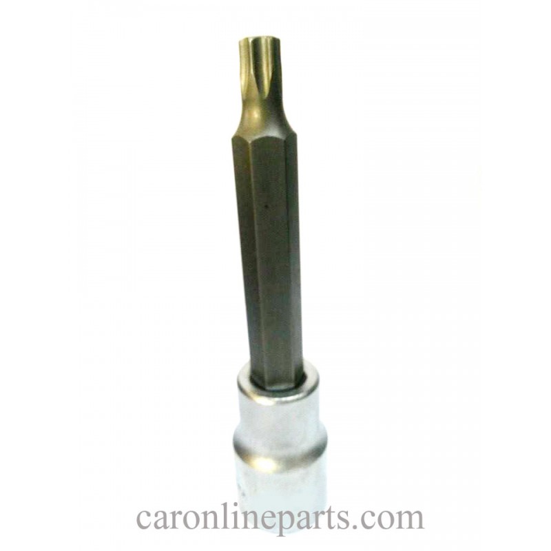 ลูกบ๊อกซ์เดือยโผล่หัวท๊อกซ์-ยาว ขนาด 1/2" (4หุน)  No.T40 Hans (Torx Socket)