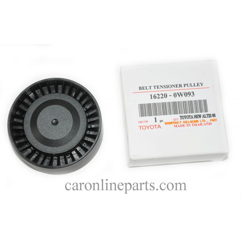 ลูกลอกสายพานหน้าเครื่อง New ALTIS'08 No.16220-0W093 (Belt Tensioner Pulley)