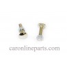 สกรูกันชน-น๊อตหัวหมวก 1/4 x1" เบอร์ 10  (แพ็คละ 20ชุด)