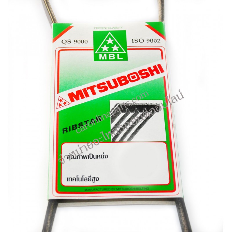 สายพานหน้าเครื่อง TOYOTA YARIS'06-12 (1NZ-FE,2NZ-FE) 4PK1180 MITSUBOSHI